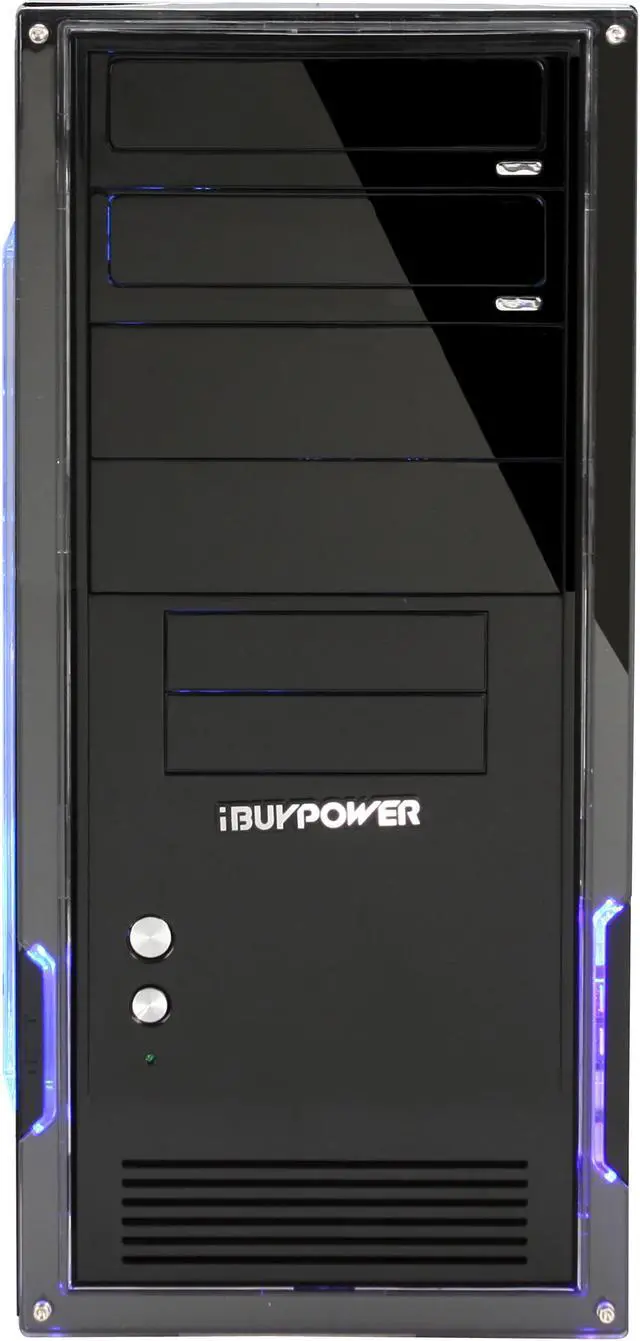 Alt view image 3 of 18 - iBUYPOWER Desktop PC Gamer Power 512 AMD Athlon X2 7750 4GB DDR2 500GB HDD NVIDIA GeForce 9400 GT Windows Vista Home Premium 64-bit