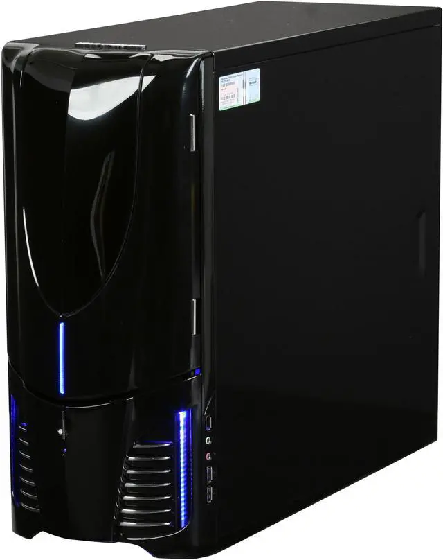 Alt view image 4 of 20 - iBUYPOWER Desktop PC Gamer Power 516 AMD Athlon X2 7750 4GB DDR2 750GB HDD NVIDIA GeForce 9600 GT Windows Vista Home Premium 64-bit Free MS Windows 7 Upgrade