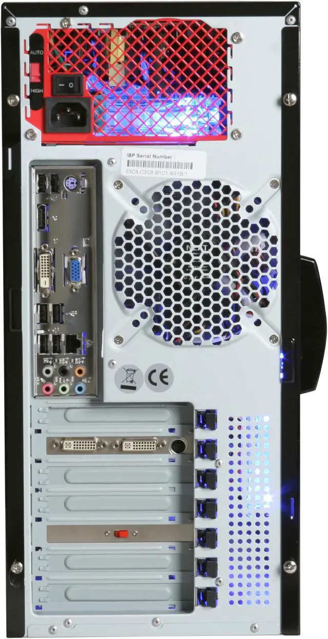 Alt view image 15 of 20 - iBUYPOWER Desktop PC Gamer Power 516 AMD Athlon X2 7750 4GB DDR2 750GB HDD NVIDIA GeForce 9600 GT Windows Vista Home Premium 64-bit Free MS Windows 7 Upgrade