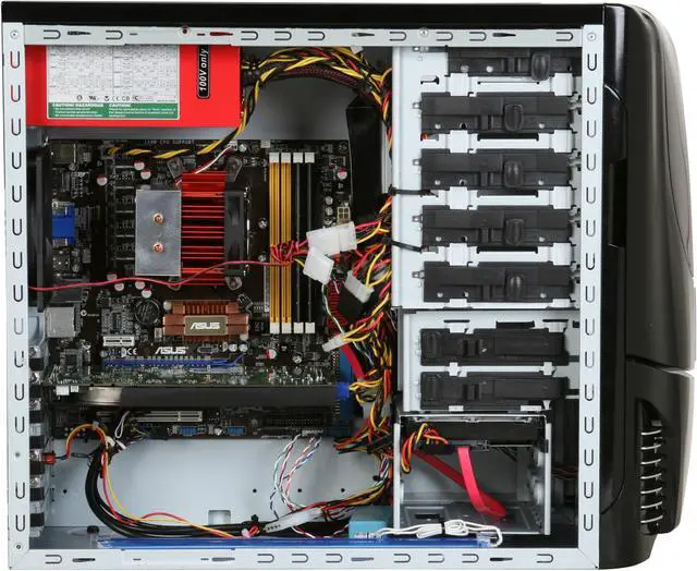 Alt view image 9 of 20 - iBUYPOWER Desktop PC Gamer Power 516 AMD Athlon X2 7750 4GB DDR2 750GB HDD NVIDIA GeForce 9600 GT Windows Vista Home Premium 64-bit Free MS Windows 7 Upgrade