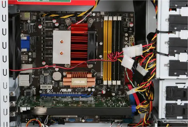 Alt view image 10 of 20 - iBUYPOWER Desktop PC Gamer Power 516 AMD Athlon X2 7750 4GB DDR2 750GB HDD NVIDIA GeForce 9600 GT Windows Vista Home Premium 64-bit Free MS Windows 7 Upgrade