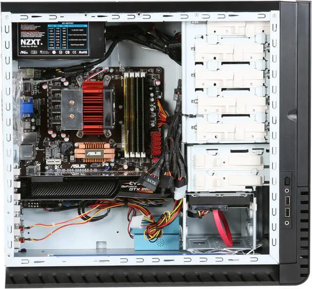 Alt view image 9 of 19 - iBUYPOWER Desktop PC Gamer Extreme 543 AMD Phenom X4 9850 8GB DDR2 750GB HDD NVIDIA GeForce GTX 260 Windows Vista Home Premium 64-bit