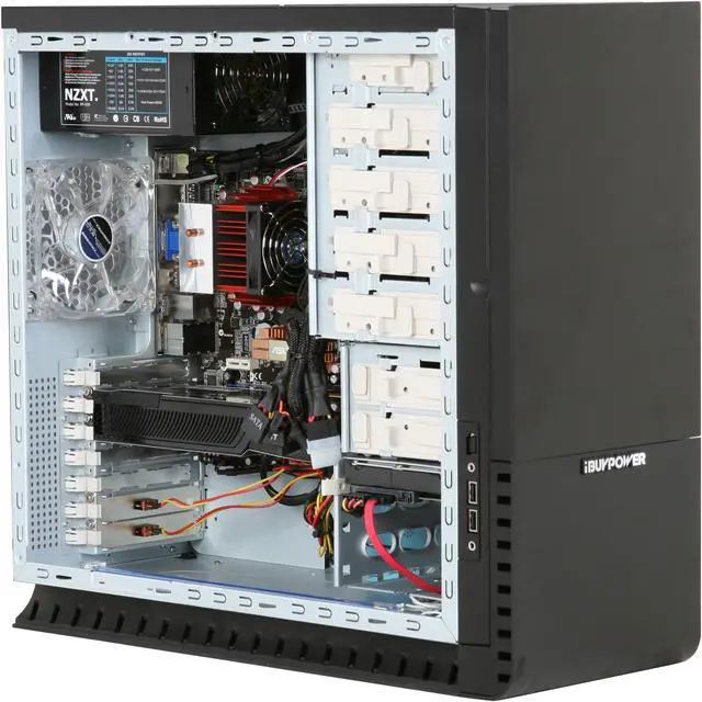 Alt view image 12 of 19 - iBUYPOWER Desktop PC Gamer Extreme 543 AMD Phenom X4 9850 8GB DDR2 750GB HDD NVIDIA GeForce GTX 260 Windows Vista Home Premium 64-bit