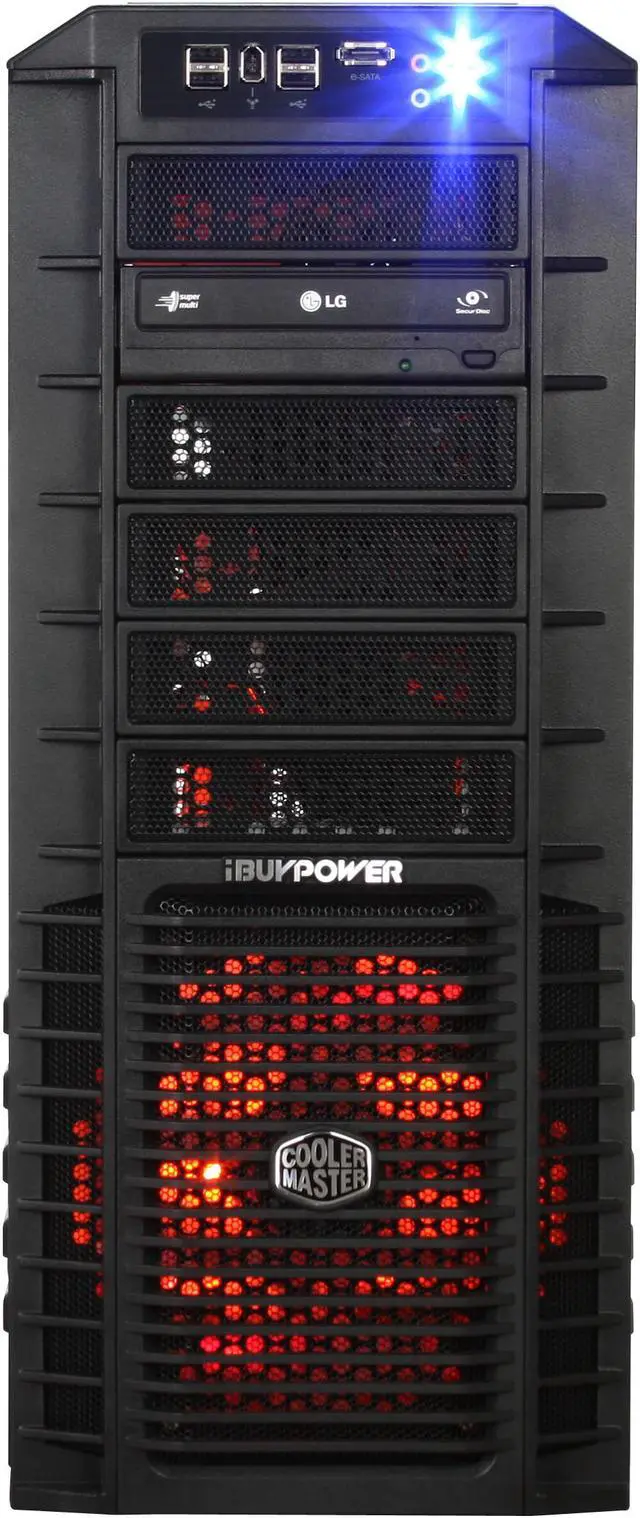 Alt view image 3 of 19 - iBUYPOWER Desktop PC Gamer Supreme 944 Intel Core 2 Quad Q9550 8GB DDR2 1TB HDD NVIDIA GeForce GTX 285 Windows Vista Home Premium 64-bit