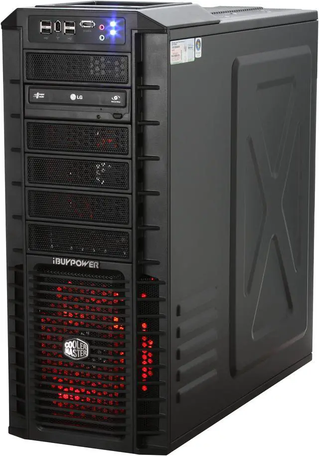 Alt view image 4 of 19 - iBUYPOWER Desktop PC Gamer Supreme 944 Intel Core 2 Quad Q9550 8GB DDR2 1TB HDD NVIDIA GeForce GTX 285 Windows Vista Home Premium 64-bit