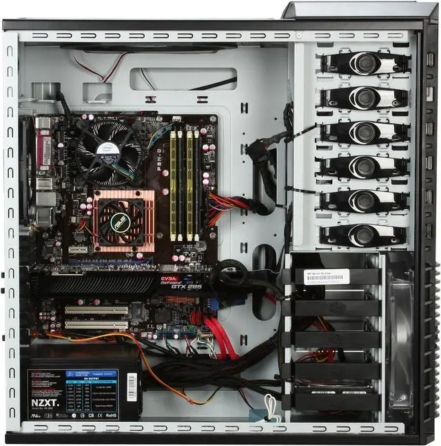 Alt view image 9 of 19 - iBUYPOWER Desktop PC Gamer Supreme 944 Intel Core 2 Quad Q9550 8GB DDR2 1TB HDD NVIDIA GeForce GTX 285 Windows Vista Home Premium 64-bit