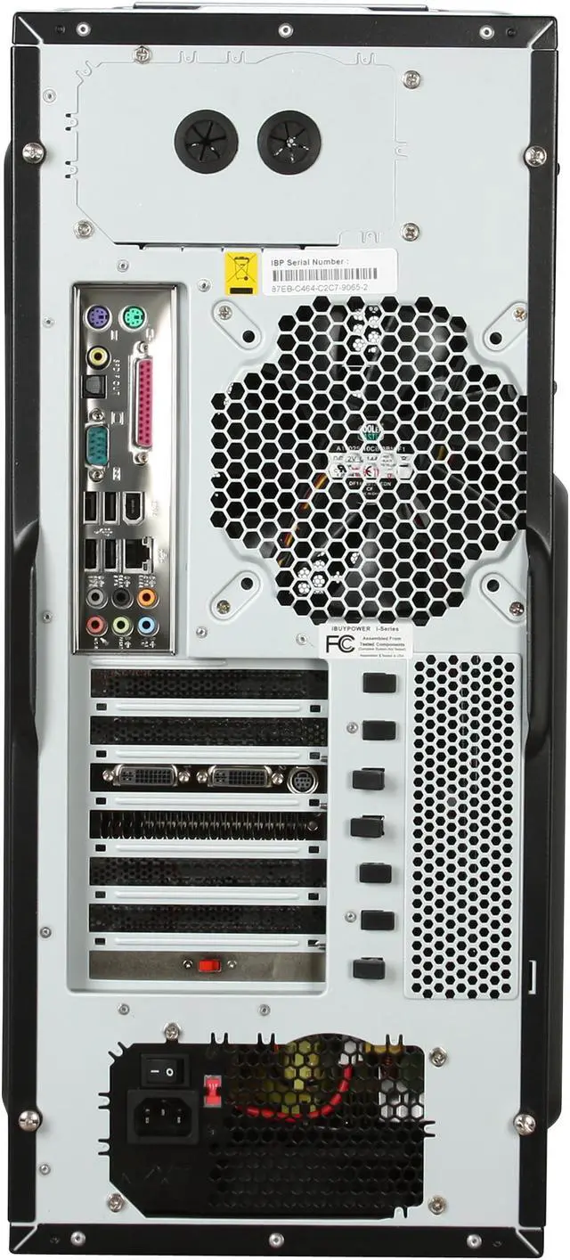 Alt view image 15 of 19 - iBUYPOWER Desktop PC Gamer Supreme 944 Intel Core 2 Quad Q9550 8GB DDR2 1TB HDD NVIDIA GeForce GTX 285 Windows Vista Home Premium 64-bit