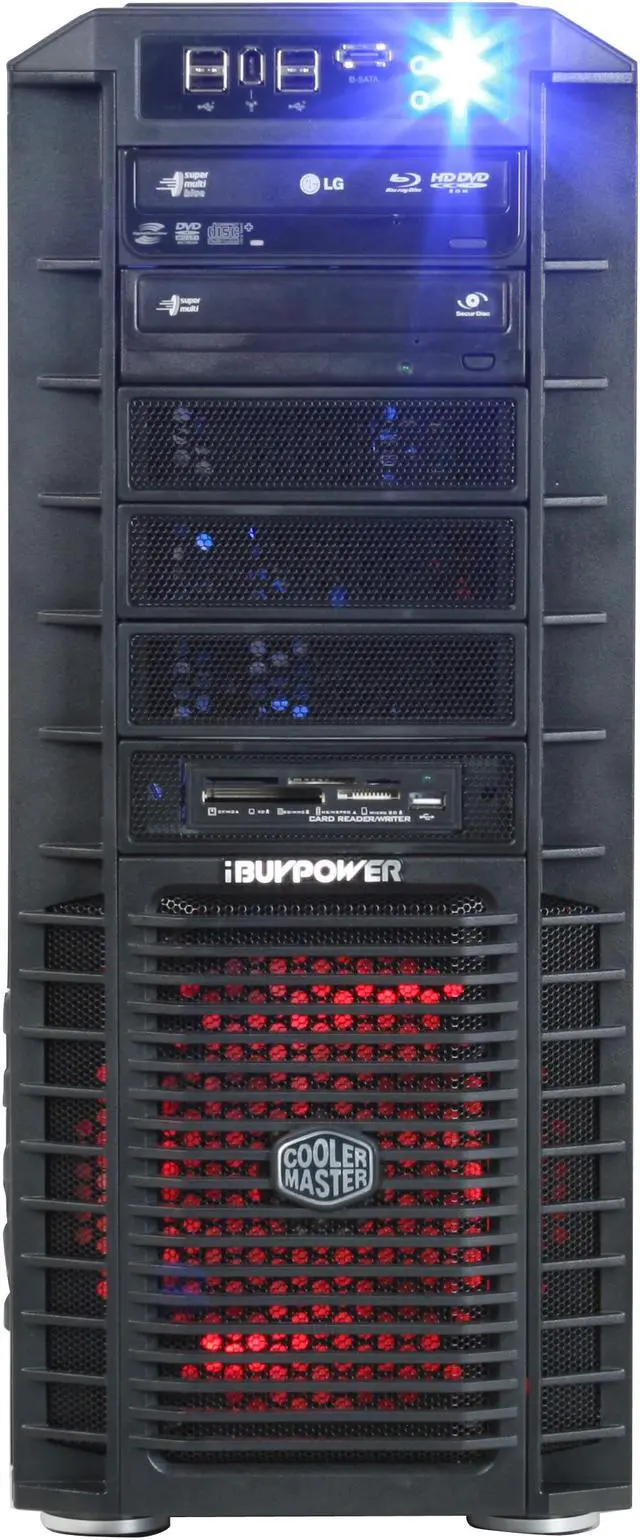 Alt view image 3 of 20 - iBUYPOWER Desktop PC Gamer Supreme 969i Intel Core i7-965 12GB DDR3 2TB HDD NVIDIA GeForce GTX 295 Windows Vista Ultimate 64-bit