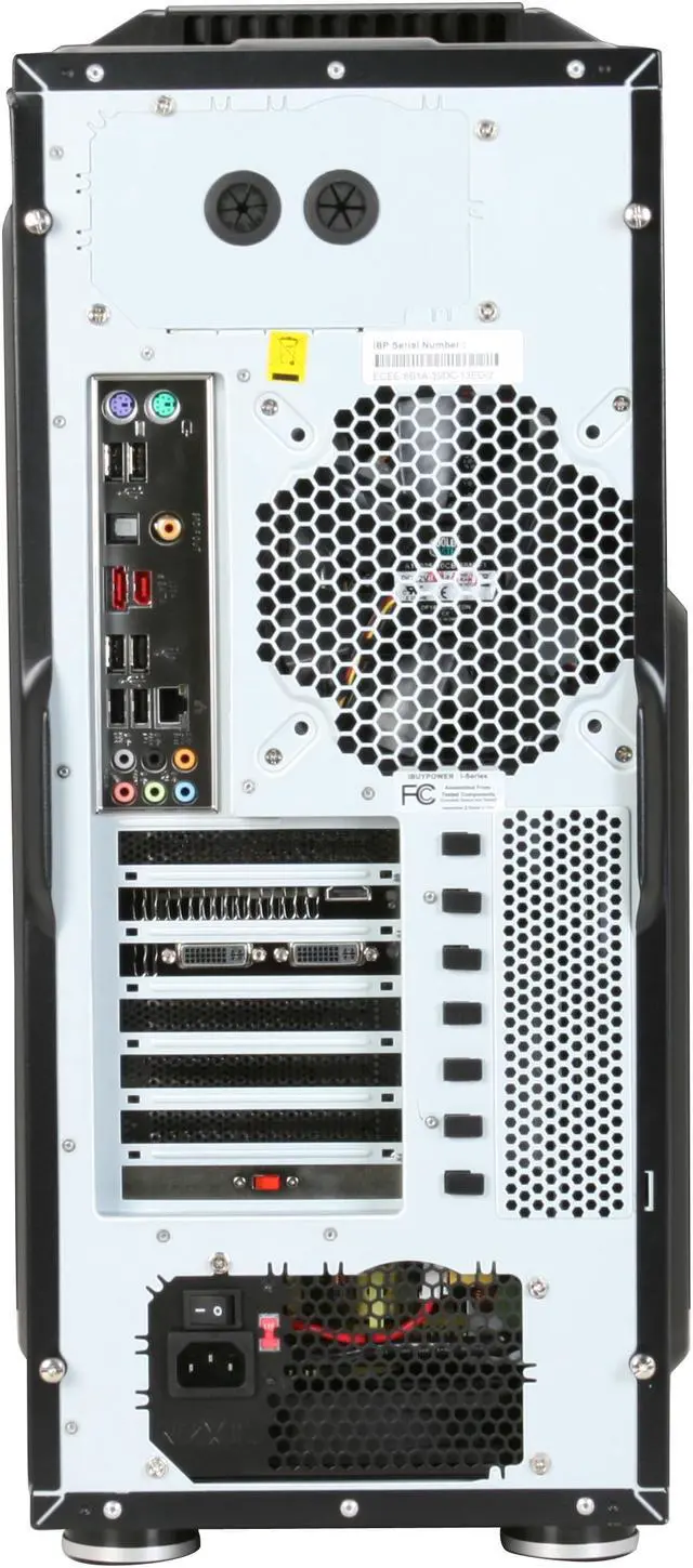 Alt view image 16 of 20 - iBUYPOWER Desktop PC Gamer Supreme 969i Intel Core i7-965 12GB DDR3 2TB HDD NVIDIA GeForce GTX 295 Windows Vista Ultimate 64-bit