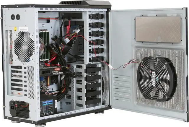 Alt view image 8 of 20 - iBUYPOWER Desktop PC Gamer Supreme 969i Intel Core i7-965 12GB DDR3 2TB HDD NVIDIA GeForce GTX 295 Windows Vista Ultimate 64-bit