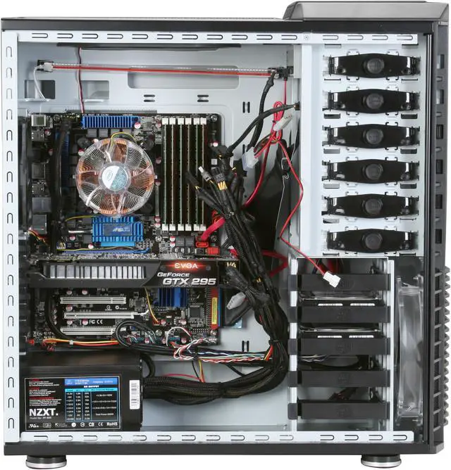 Alt view image 10 of 20 - iBUYPOWER Desktop PC Gamer Supreme 969i Intel Core i7-965 12GB DDR3 2TB HDD NVIDIA GeForce GTX 295 Windows Vista Ultimate 64-bit