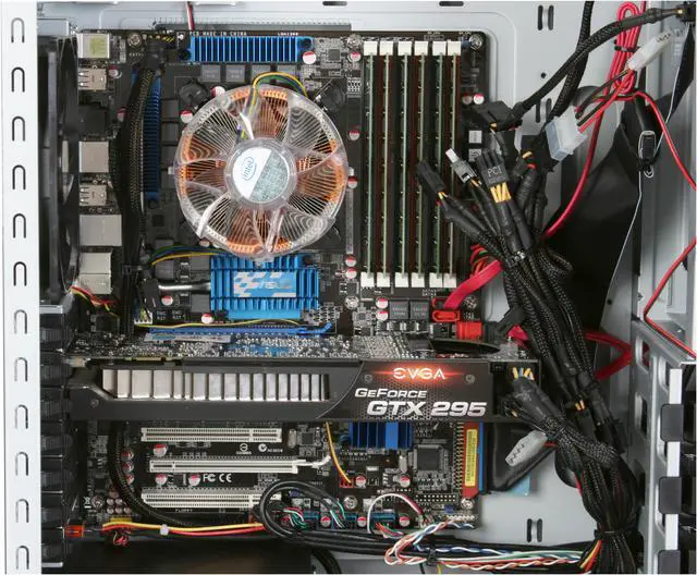 Alt view image 11 of 20 - iBUYPOWER Desktop PC Gamer Supreme 969i Intel Core i7-965 12GB DDR3 2TB HDD NVIDIA GeForce GTX 295 Windows Vista Ultimate 64-bit