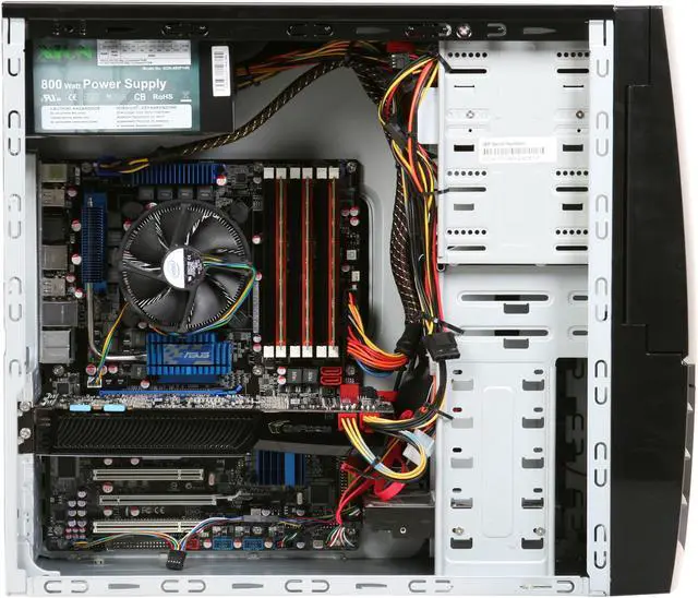 Alt view image 9 of 14 - iBUYPOWER Desktop PC Gamer Supreme 928i Intel Core i7-920 6GB DDR3 1TB HDD NVIDIA GeForce GTX 285 Windows Vista Home Premium 64-bit Free MS Windows 7 Upgrade