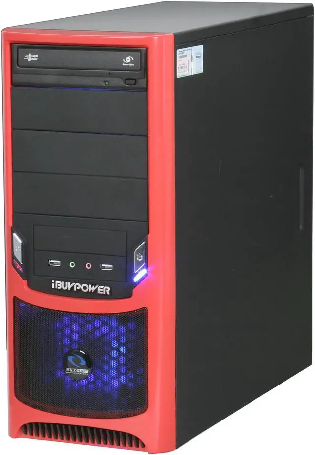 Alt view image 3 of 10 - iBUYPOWER Desktop PC Gamer Power 508 5000+ 4GB DDR2 500GB HDD NVIDIA GeForce 9500 GT Windows Vista Home Premium 64-bit