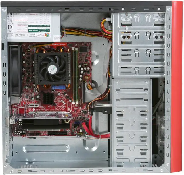 Alt view image 6 of 10 - iBUYPOWER Desktop PC Gamer Power 508 5000+ 4GB DDR2 500GB HDD NVIDIA GeForce 9500 GT Windows Vista Home Premium 64-bit