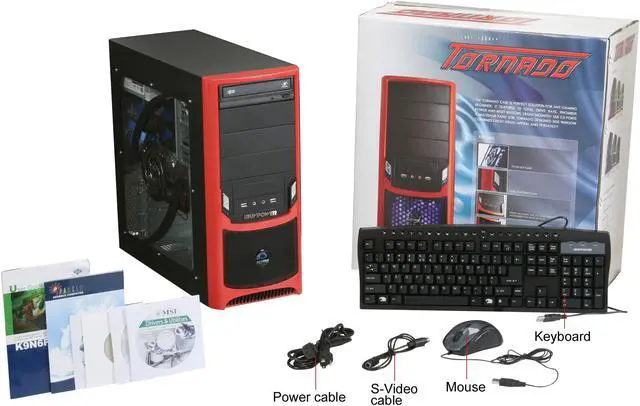 Alt view image 10 of 10 - iBUYPOWER Desktop PC Gamer Power 508 5000+ 4GB DDR2 500GB HDD NVIDIA GeForce 9500 GT Windows Vista Home Premium 64-bit