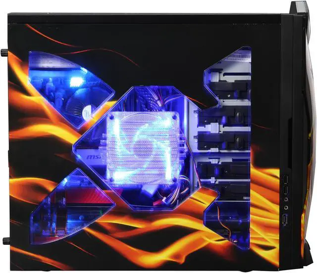 Alt view image 5 of 10 - iBUYPOWER Desktop PC Chimera LX2 Intel Core i7-920 12GB DDR3 1TB HDD Dual NVIDIA GeForce GTX 260 Windows Vista Home Premium 64-bit Free MS Windows 7 Upgrade