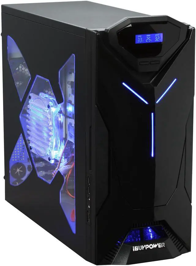 Alt view image 2 of 11 - iBUYPOWER Desktop PC Gamer Extreme 546 AMD Phenom X4 9950 8GB DDR2 500GB HDD ATI Radeon HD 4870 Windows Vista Home Premium 64-bit