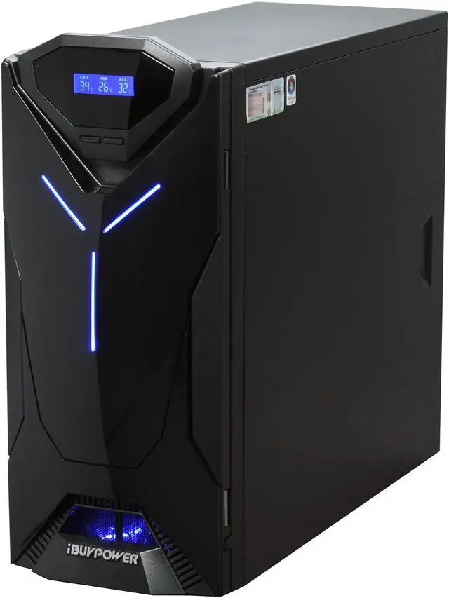 Alt view image 4 of 11 - iBUYPOWER Desktop PC Gamer Extreme 546 AMD Phenom X4 9950 8GB DDR2 500GB HDD ATI Radeon HD 4870 Windows Vista Home Premium 64-bit
