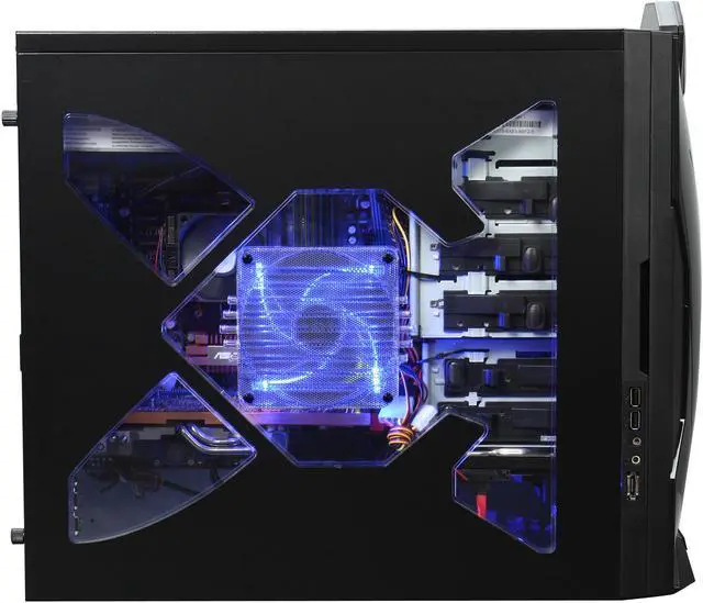 Alt view image 6 of 11 - iBUYPOWER Desktop PC Gamer Extreme 546 AMD Phenom X4 9950 8GB DDR2 500GB HDD ATI Radeon HD 4870 Windows Vista Home Premium 64-bit