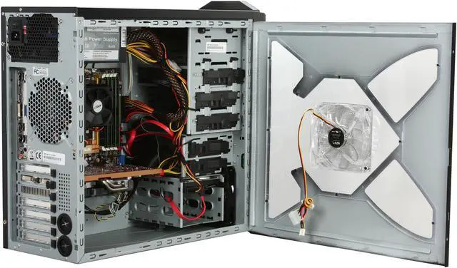Alt view image 7 of 11 - iBUYPOWER Desktop PC Gamer Extreme 546 AMD Phenom X4 9950 8GB DDR2 500GB HDD ATI Radeon HD 4870 Windows Vista Home Premium 64-bit