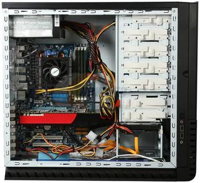 Alt view image 8 of 12 - iBUYPOWER Desktop PC Gamer Supreme 545D3 AMD Phenom II X4 955 8GB DDR3 1TB HDD NVIDIA GeForce GTX 275 Windows Vista Home Premium 64-bit Free MS Windows 7 Upgrade