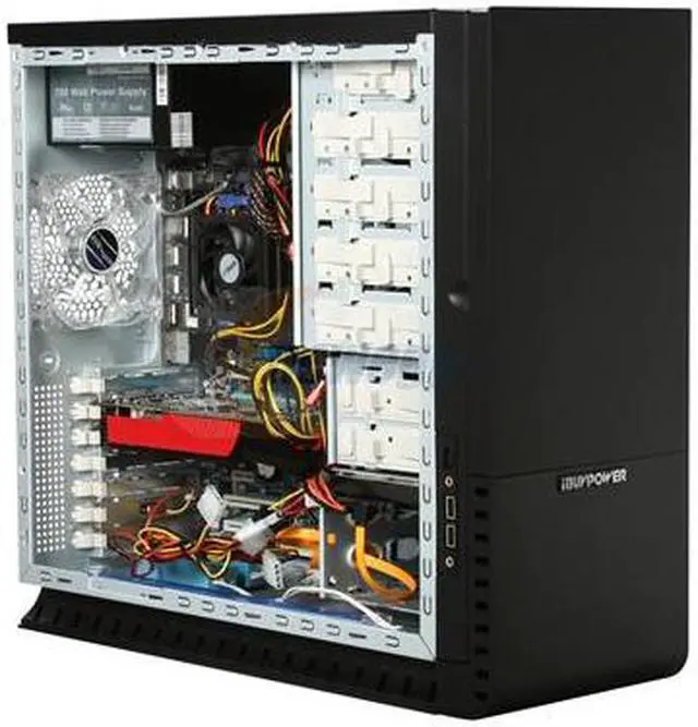 Alt view image 9 of 12 - iBUYPOWER Desktop PC Gamer Supreme 545D3 AMD Phenom II X4 955 8GB DDR3 1TB HDD NVIDIA GeForce GTX 275 Windows Vista Home Premium 64-bit Free MS Windows 7 Upgrade