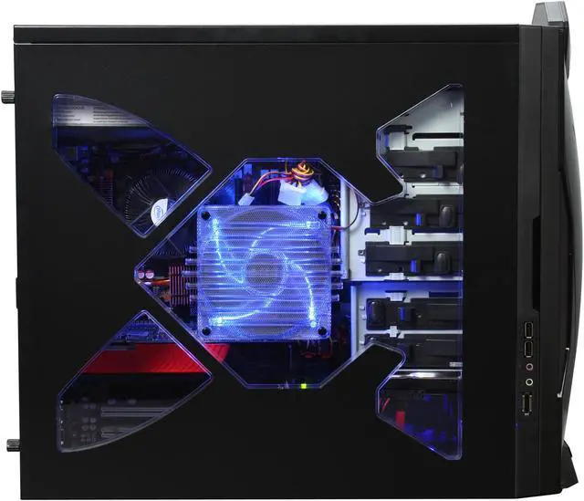 Alt view image 6 of 11 - iBUYPOWER Desktop PC Gamer Extreme 948D3 Intel Core 2 Quad Q9300 4GB DDR3 500GB HDD NVIDIA GeForce GTX 275 Windows Vista Home Premium 64-bit Free MS Windows 7 Upgrade