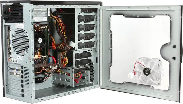 Alt view image 6 of 10 - iBUYPOWER Desktop PC Gamer Extreme 539 AMD Phenom II X4 955 8GB DDR2 500GB HDD ATI Radeon HD 4870 Windows Vista Home Premium 64-bit