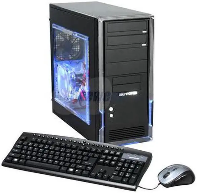 Main image of iBUYPOWER Desktop PC Gamer Power 513 AMD Athlon II X2 250 4GB DDR2 500GB HDD NVIDIA GeForce 9500 GT Windows Vista Home Premium 64-bit Free MS Windows 7 upgrade
