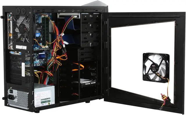 Alt view image 5 of 9 - iBUYPOWER Desktop PC Gamer Power 905i Intel Core i5-750 4GB DDR3 500GB HDD ATI Radeon HD 4350 Windows Vista Home Premium 64-bit Free MS Windows 7 upgrade