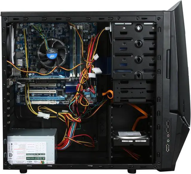 Alt view image 6 of 9 - iBUYPOWER Desktop PC Gamer Power 905i Intel Core i5-750 4GB DDR3 500GB HDD ATI Radeon HD 4350 Windows Vista Home Premium 64-bit Free MS Windows 7 upgrade