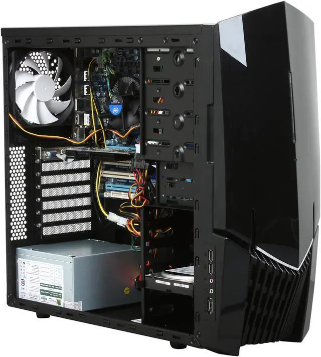 Alt view image 7 of 9 - iBUYPOWER Desktop PC Gamer Power 905i Intel Core i5-750 4GB DDR3 500GB HDD ATI Radeon HD 4350 Windows Vista Home Premium 64-bit Free MS Windows 7 upgrade