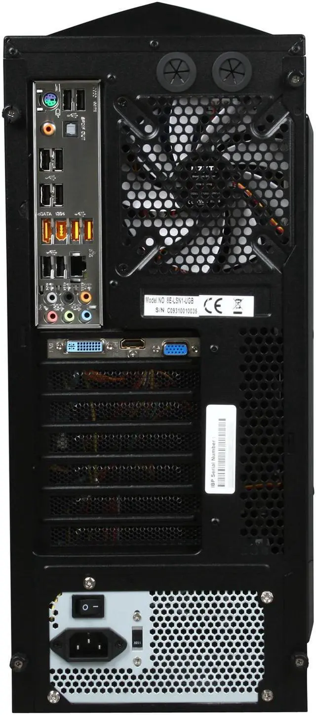 Alt view image 8 of 9 - iBUYPOWER Desktop PC Gamer Power 905i Intel Core i5-750 4GB DDR3 500GB HDD ATI Radeon HD 4350 Windows Vista Home Premium 64-bit Free MS Windows 7 upgrade