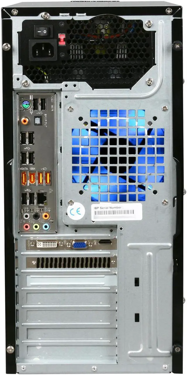 Alt view image 8 of 9 - iBUYPOWER Desktop PC Gamer Extreme 938i Intel Core i7-860 4GB DDR3 500GB HDD NVIDIA GeForce GTS 250 Windows 7 Home Premium 64-bit