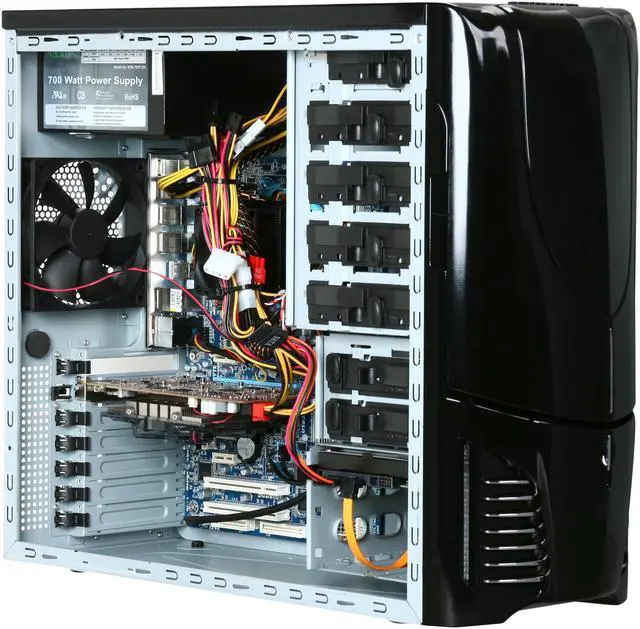 Alt view image 8 of 10 - iBUYPOWER Desktop PC Gamer Extreme 551D3 AMD Phenom II X4 965 4GB DDR3 500GB HDD ATI Radeon HD 5770 Windows 7 Home Premium 64-bit