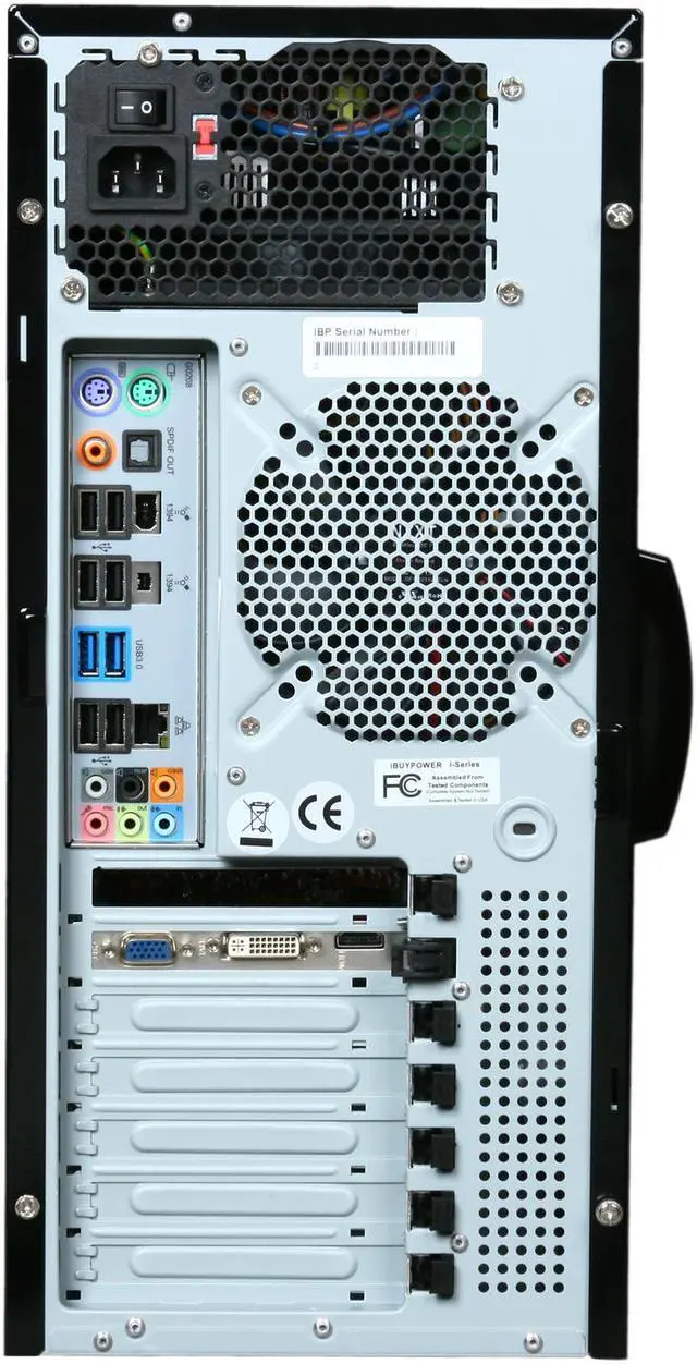 Alt view image 9 of 10 - iBUYPOWER Desktop PC Gamer Extreme 551D3 AMD Phenom II X4 965 4GB DDR3 500GB HDD ATI Radeon HD 5770 Windows 7 Home Premium 64-bit
