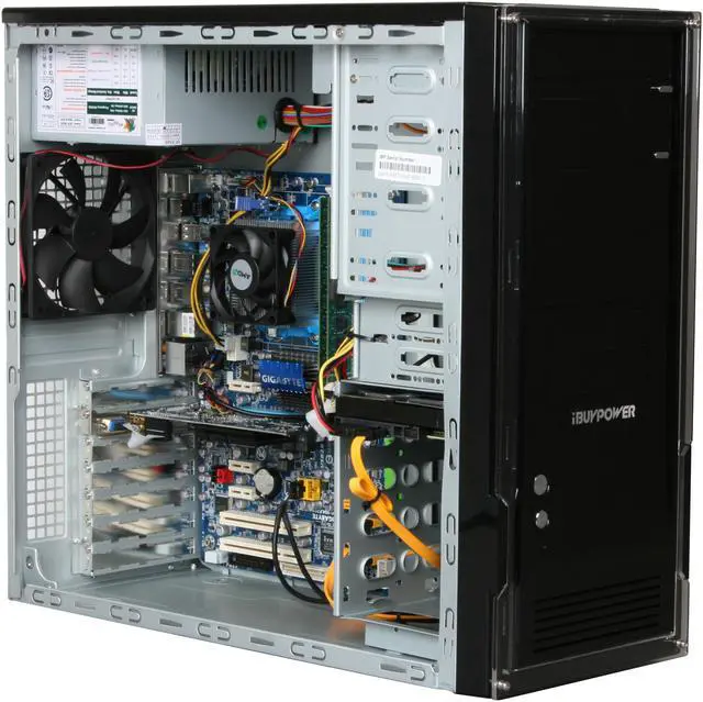 iBUYPOWER Desktop PC Gamer Power 503D3 AMD Athlon II X2 250 4GB DDR3 ...