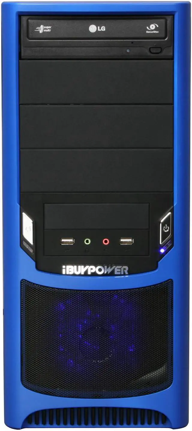 Alt view image 2 of 9 - iBUYPOWER Desktop PC Gamer Power 512D3 AMD Phenom II X2 550 4GB DDR3 750GB HDD ATI Radeon HD 4870 Windows 7 Home Premium 64-bit