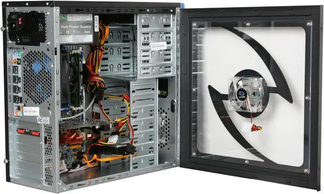 Alt view image 5 of 9 - iBUYPOWER Desktop PC Gamer Power 512D3 AMD Phenom II X2 550 4GB DDR3 750GB HDD ATI Radeon HD 4870 Windows 7 Home Premium 64-bit