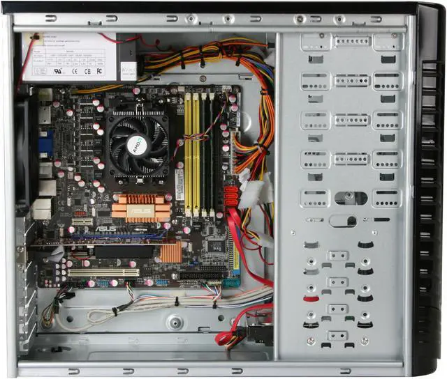 Alt view image 6 of 9 - iBUYPOWER Desktop PC Gamer Power 514 AMD Athlon II X2 245 4GB DDR2 1TB HDD NVIDIA GeForce G210 Windows 7 Home Premium 64-bit