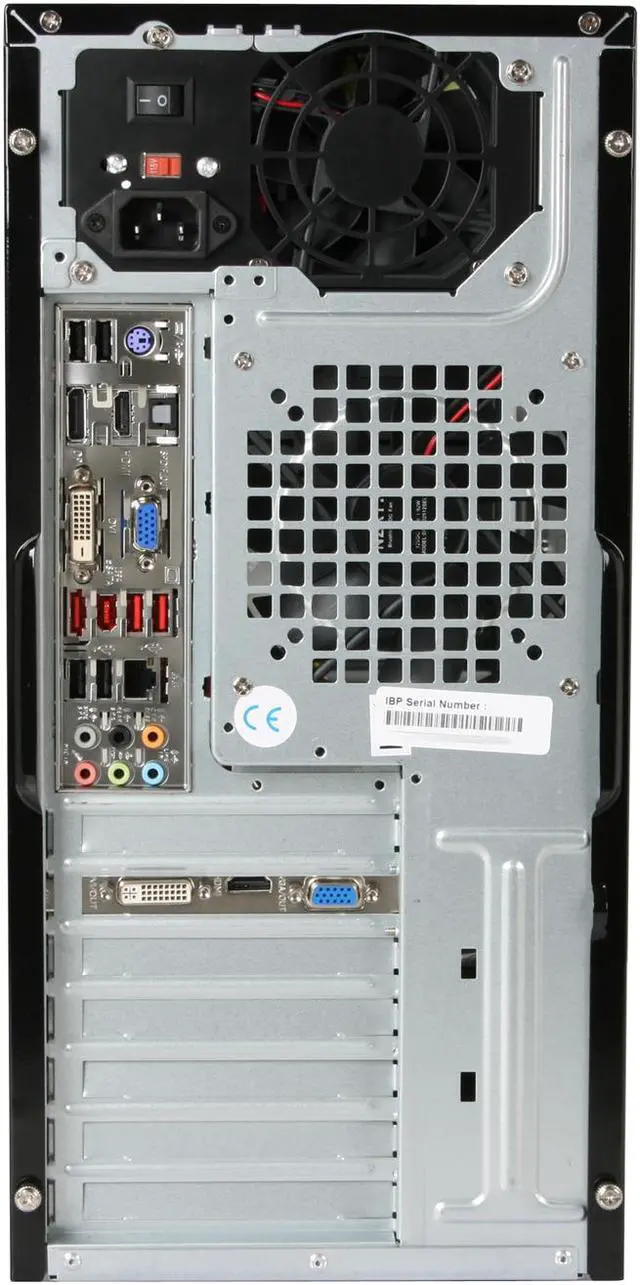 Alt view image 8 of 9 - iBUYPOWER Desktop PC Gamer Power 514 AMD Athlon II X2 245 4GB DDR2 1TB HDD NVIDIA GeForce G210 Windows 7 Home Premium 64-bit