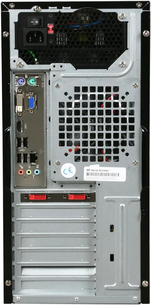 Alt view image 8 of 9 - iBUYPOWER Desktop PC Gamer Extreme 925 Intel Core 2 Quad Q8200 4GB DDR2 1TB HDD ATI Radeon HD 4870 Windows 7 Home Premium 64-bit
