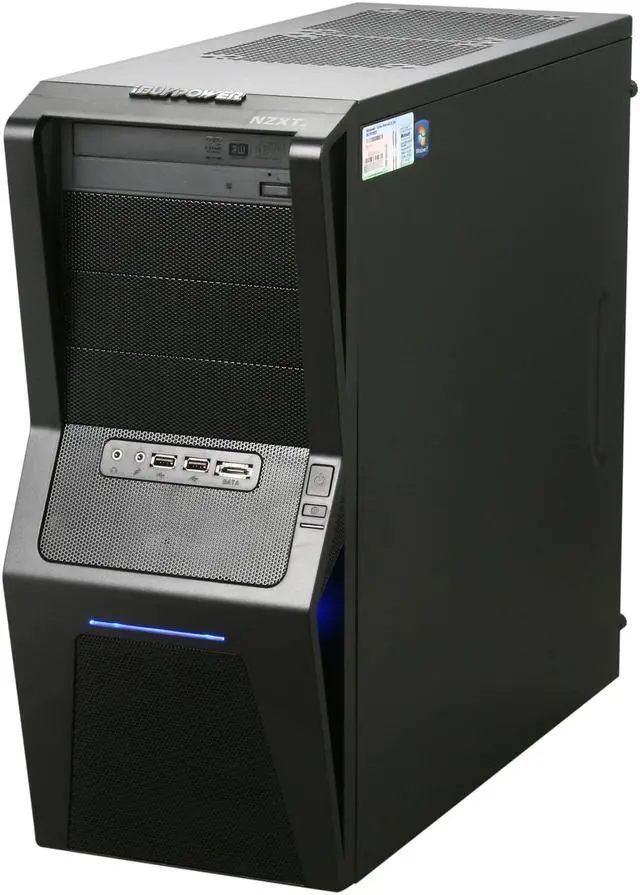 Alt view image 3 of 9 - iBUYPOWER Desktop PC Gamer Power 528 AMD Athlon II X4 620 4GB DDR2 500GB HDD ATI Radeon HD 4670 Windows 7 Home Premium 64-bit