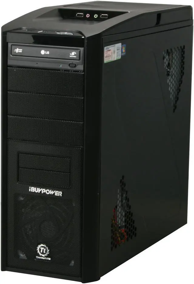 Alt view image 3 of 11 - iBUYPOWER Desktop PC Gamer Supreme 935SLC Intel Core i7-960 12GB DDR3 1.5TB HDD ATI Radeon HD 5870 Windows 7 Home Premium 64-bit