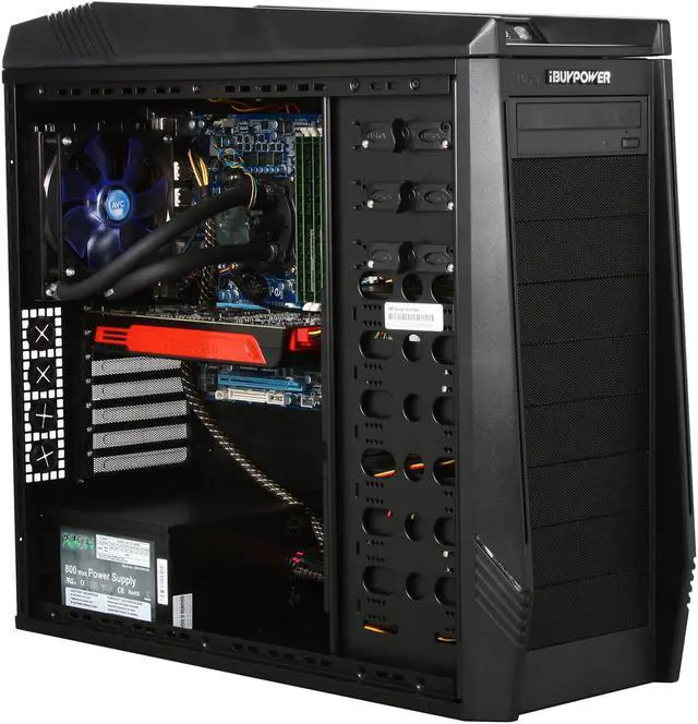 Alt view image 7 of 10 - iBUYPOWER Desktop PC Gamer Supreme 937SLC Intel Core i7-860 8GB DDR3 1TB HDD ATI Radeon HD 5850 Windows 7 Home Premium 64-bit