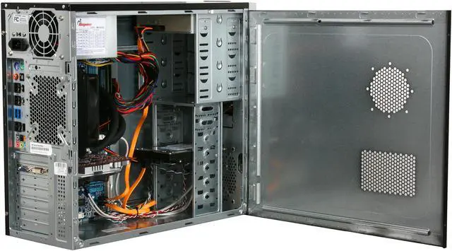 Alt view image 5 of 9 - iBUYPOWER Desktop PC Gamer Power 535SLC AMD Athlon II X4 620 4GB DDR3 500GB HDD ATI Radeon HD 5670 Windows 7 Home Premium 64-bit