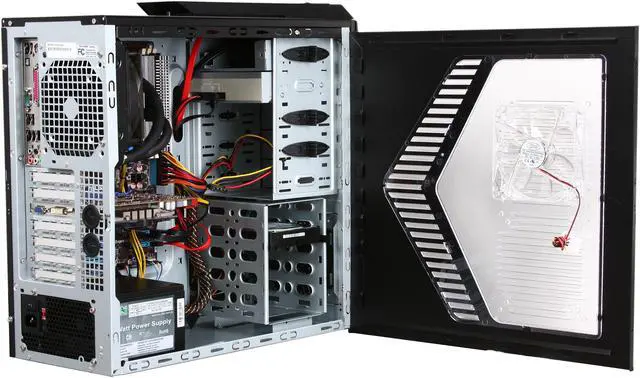 Alt view image 5 of 10 - iBUYPOWER Desktop PC Gamer Extreme 552SLC AMD Phenom II X4 965 4GB DDR3 750GB HDD ATI Radeon HD 5770 Windows 7 Home Premium 64-bit