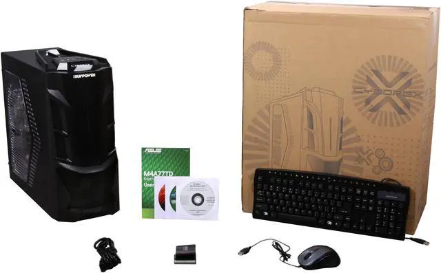 Alt view image 10 of 10 - iBUYPOWER Desktop PC Gamer Extreme 552SLC AMD Phenom II X4 965 4GB DDR3 750GB HDD ATI Radeon HD 5770 Windows 7 Home Premium 64-bit