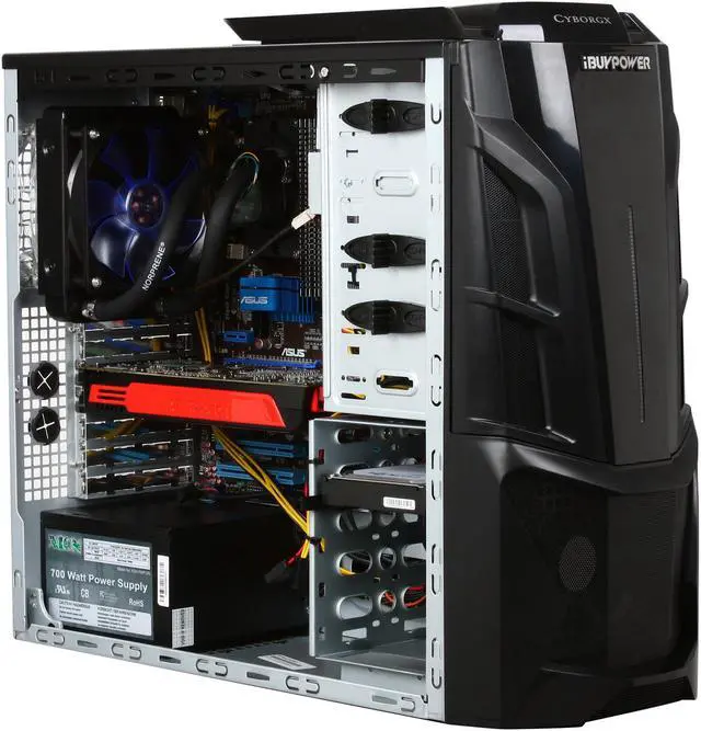 Alt view image 7 of 10 - iBUYPOWER Desktop PC Gamer Supreme 518SLC AMD Phenom II X4 955 8GB DDR3 1.5TB HDD ATI Radeon HD 5850 Windows 7 Home Premium 64-bit
